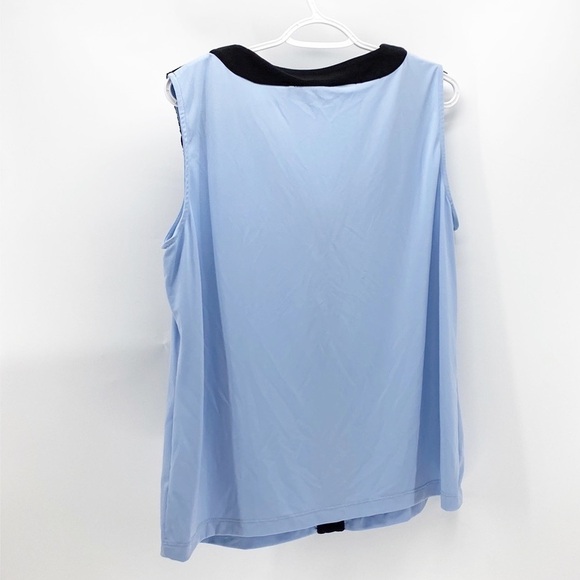 Karl Lagerfeld  Vneck Sleeveless Top with Lace Detail - Picture 9 of 9
